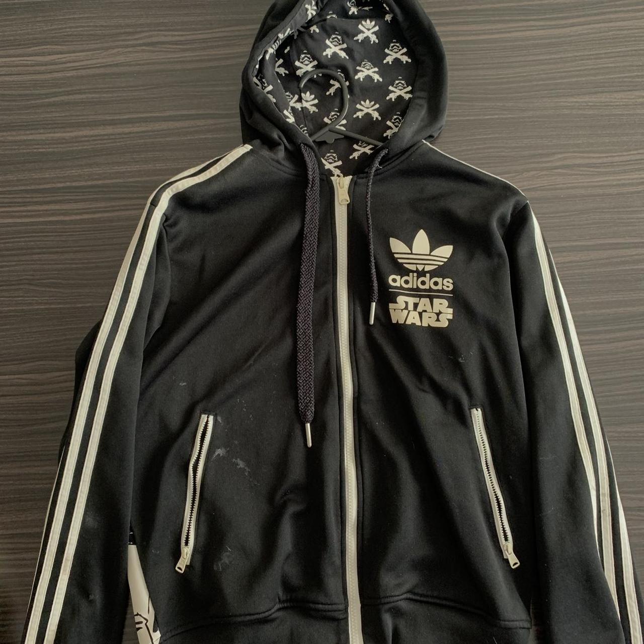 Adidas random Stormtroopers leather jacket