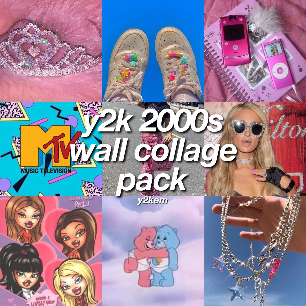 2000s Aesthetic Collage Kit Y2K Aesthetic 2000s (Download Now) 