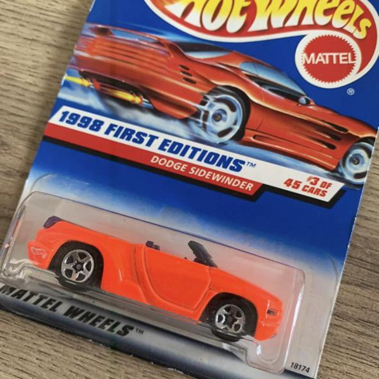 hot wheels 1998 first editions dodge sidewinder