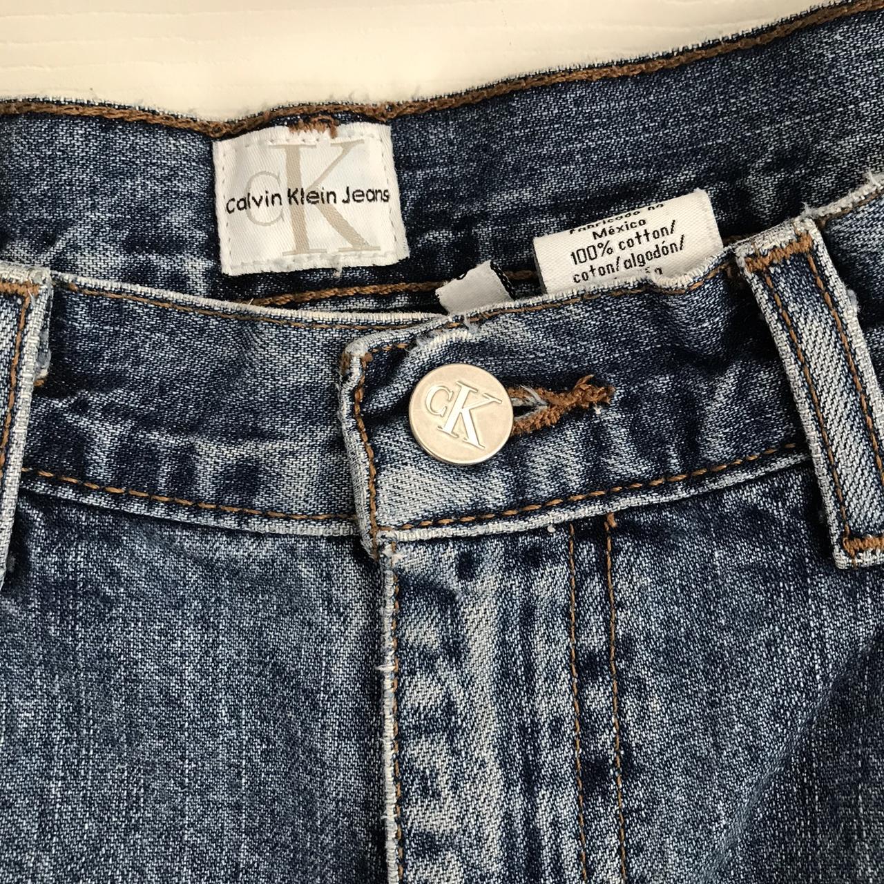 Vintage Calvin Klein mom jeans size 8. These jeans... - Depop