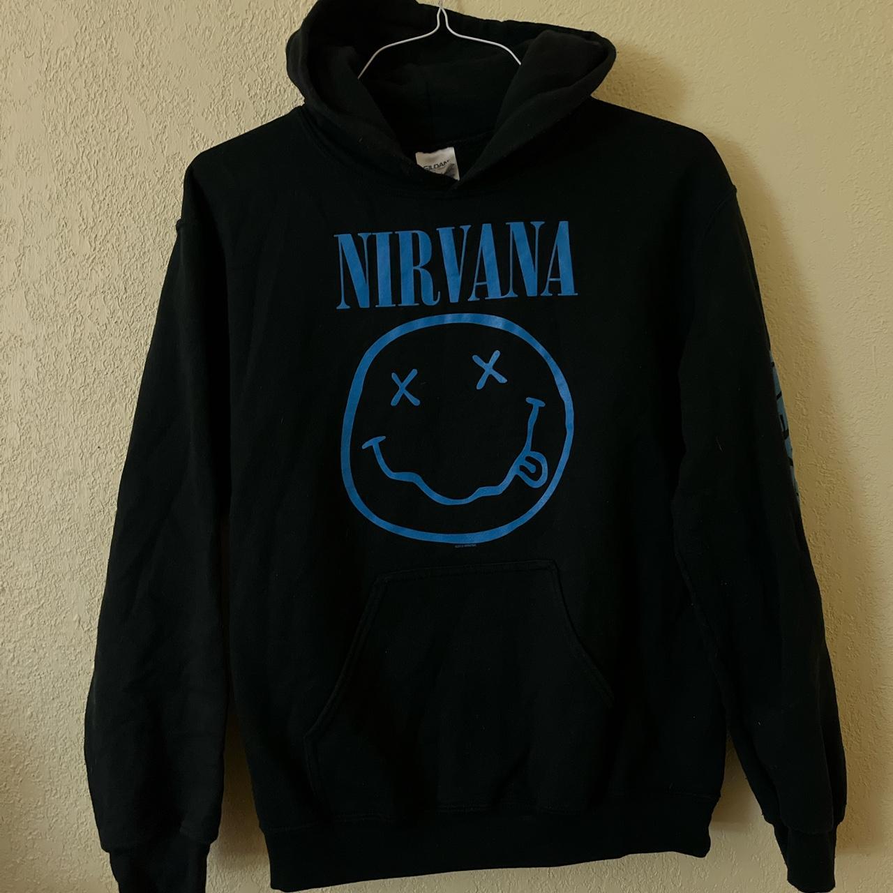 Nirvana Nevermind Hoodie 2016 Nirvana Size small... - Depop