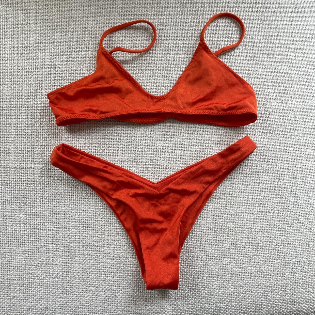 Acacia Swimwear Women's Red and Orange Bikinis-and-tankini-sets | Depop