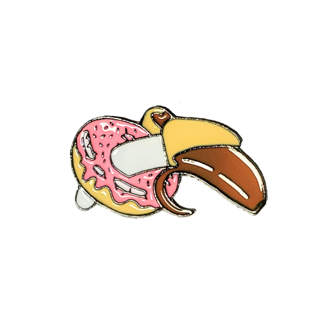 Banana and Donut Pin! Sex education level... - Depop