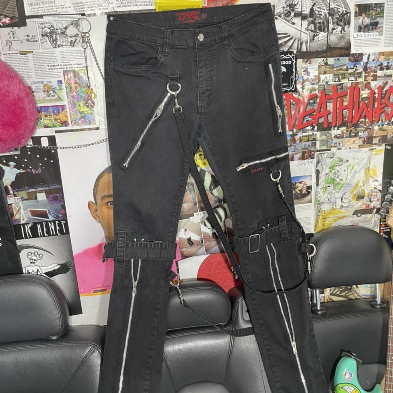Tripp Bondage Skinny Jeans!! These are some of my - Depop
