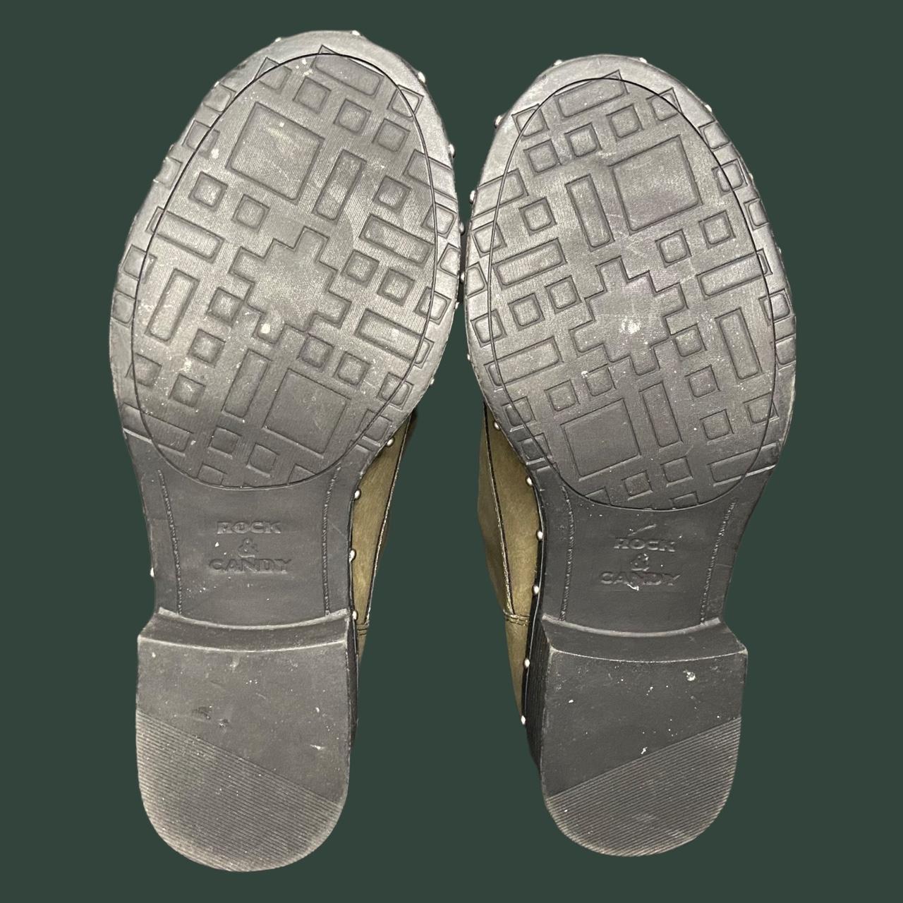 rock and candy combat boots