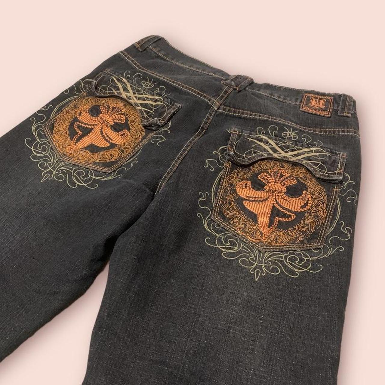 RARE 90s CYBER Y2K Japanese Brand Jinzu Jeans | | Depop