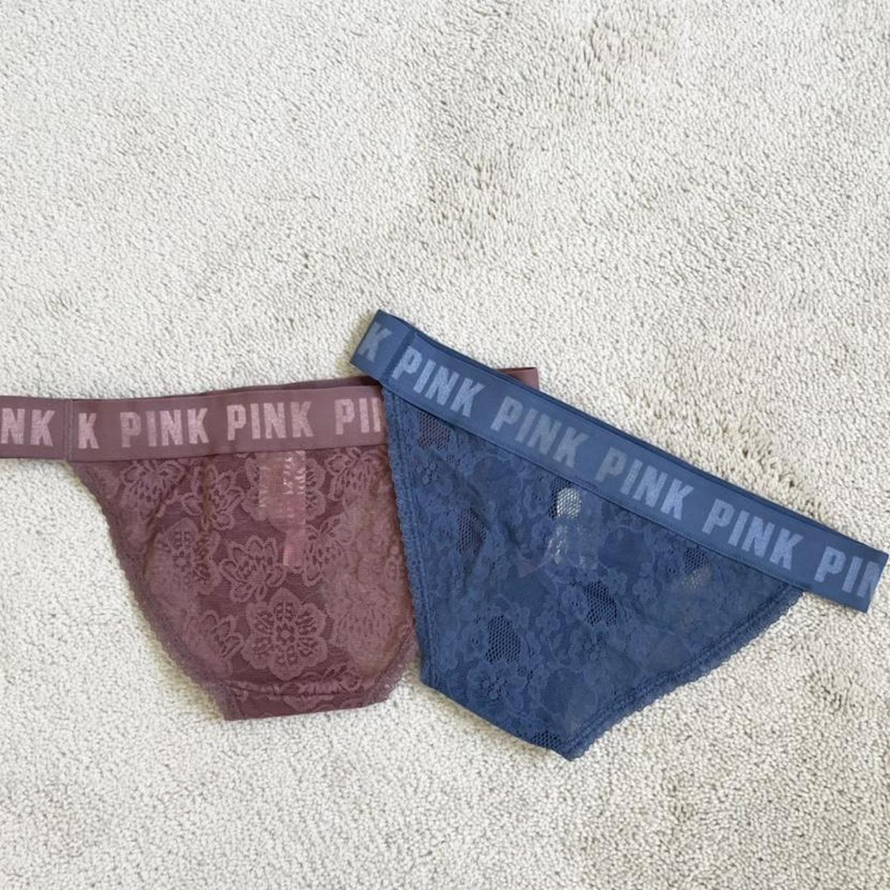 Victoria’s Secret PINK lace panty set , Size small.