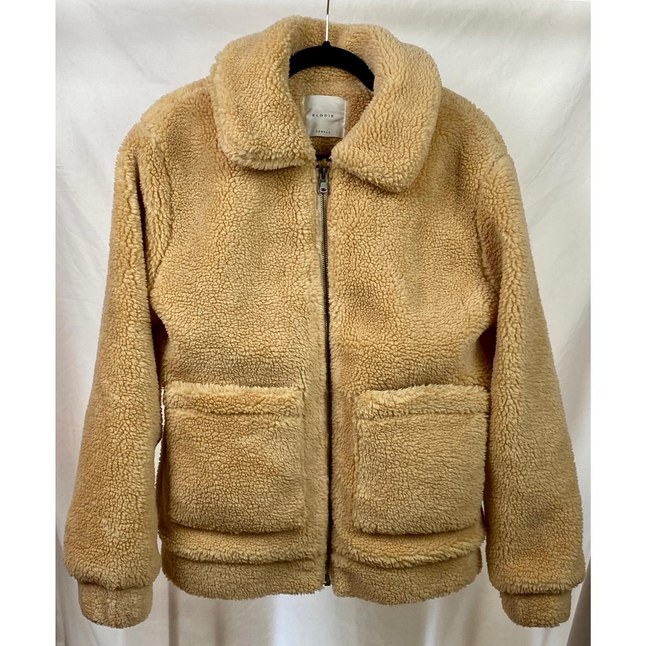 elodie oversized teddy jacket