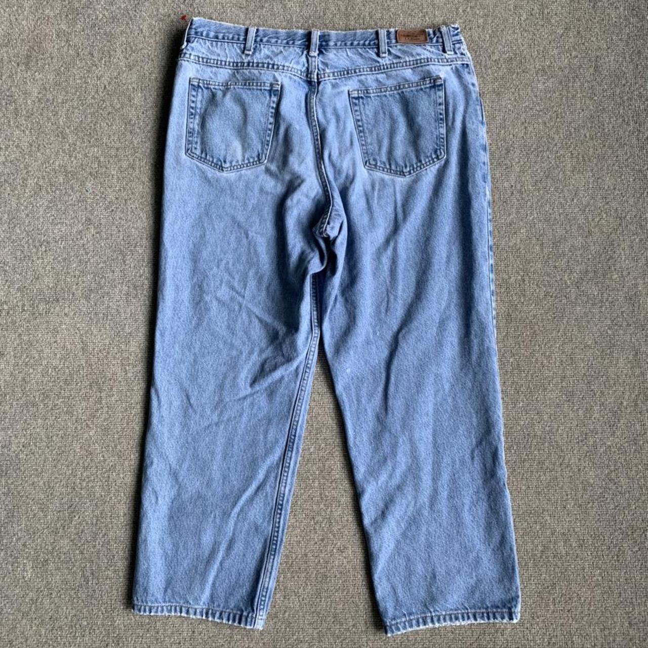 L.L.Bean Men's Blue Jeans | Depop