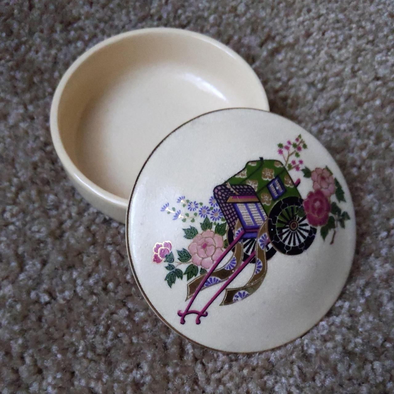 Antique jewelry dish! Japanese ceramic dish with... Depop