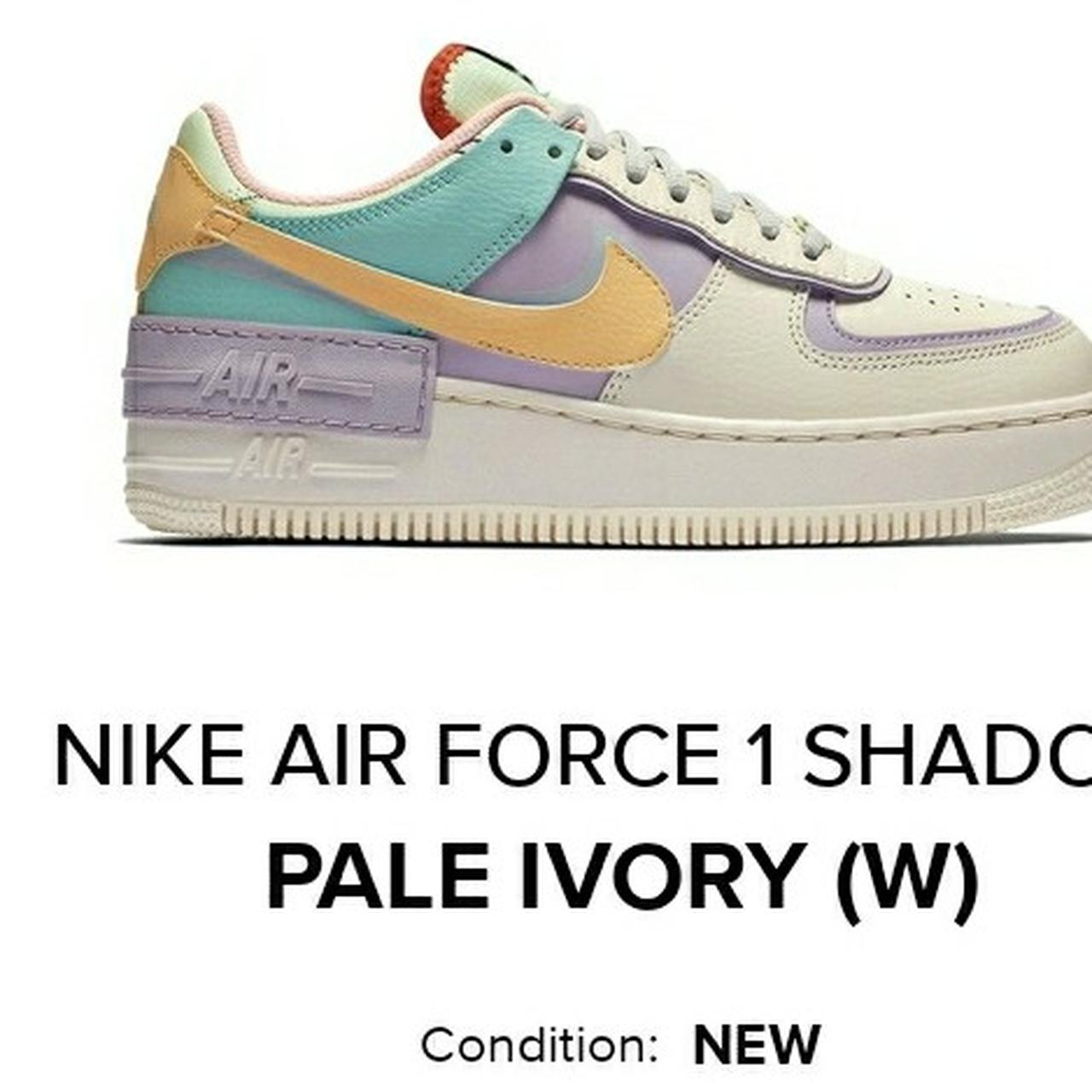 womens air force one shadow pale ivory