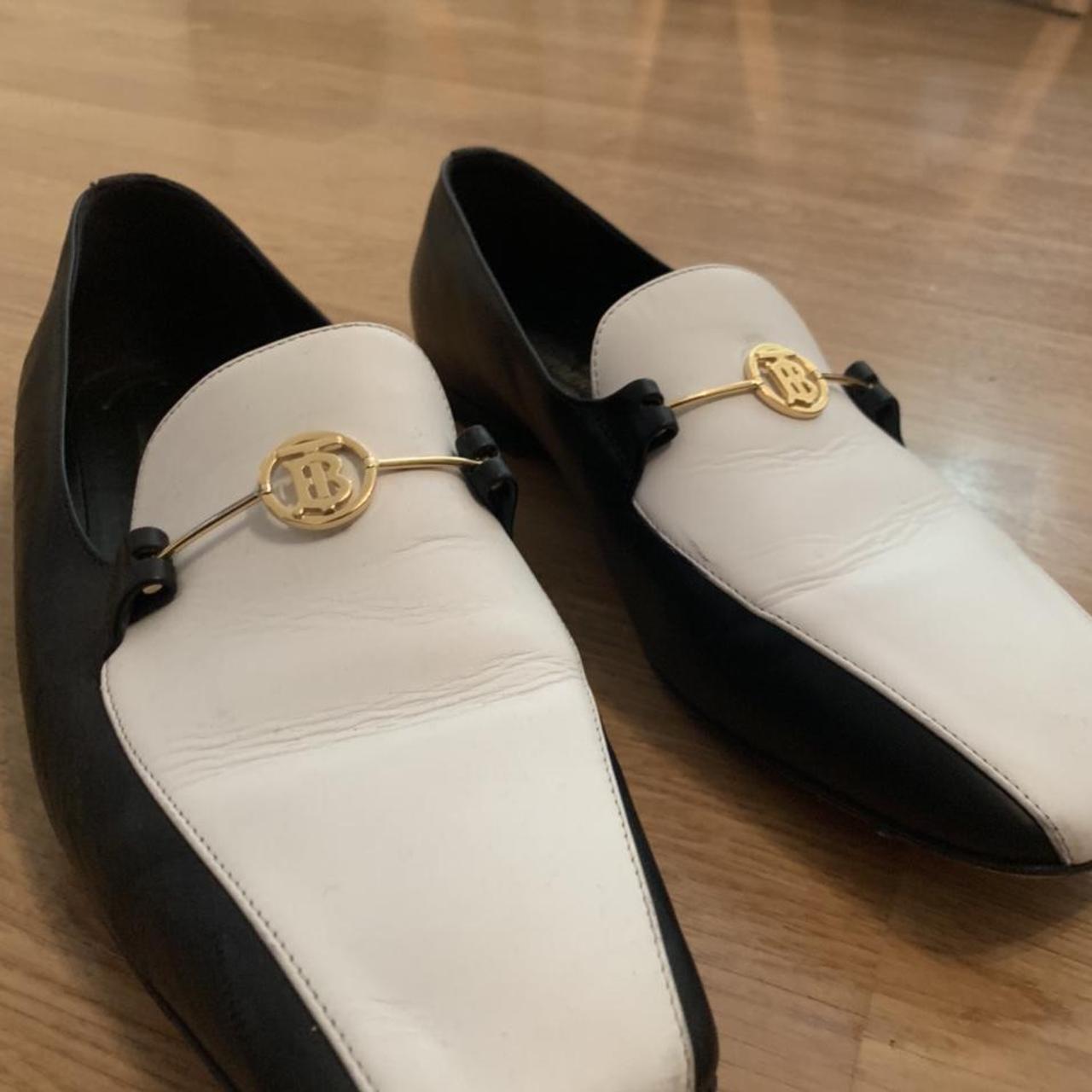 burberry loafers womens