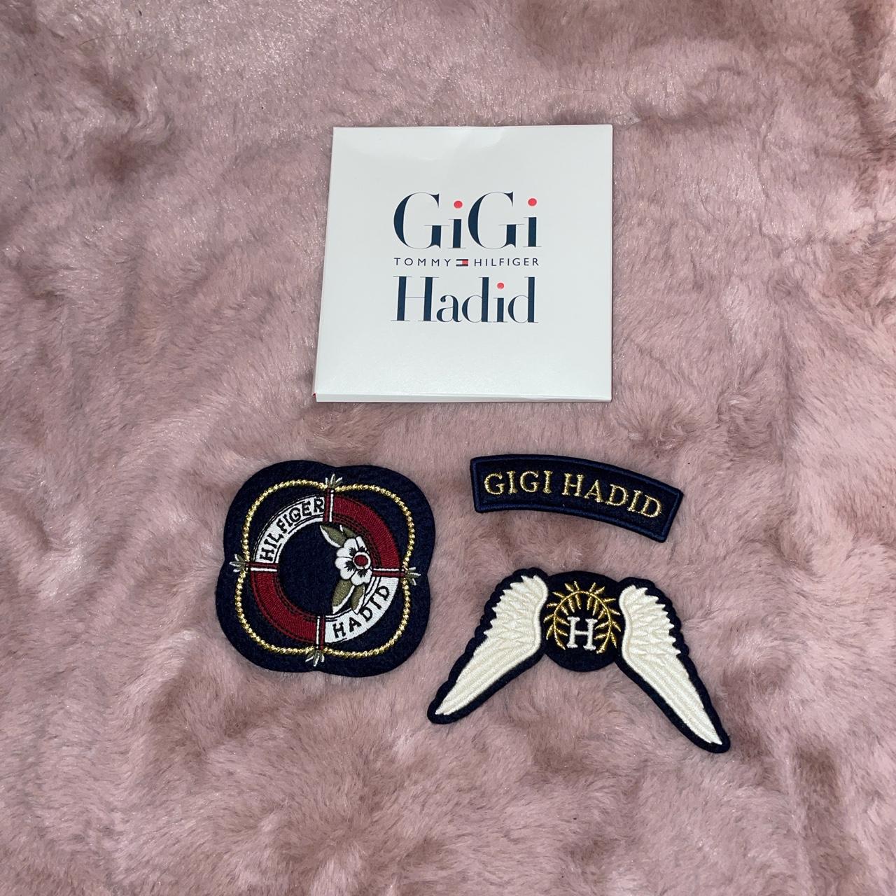 GiGi Hadid Tommy Hilfiger Patches and tommy Pier Anchor Keychain