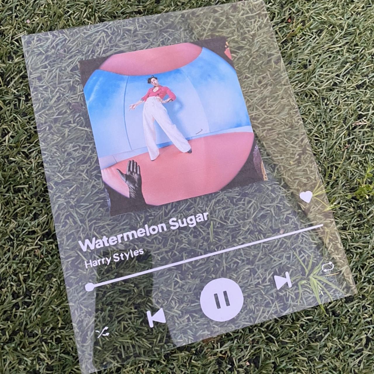 Harry Styles “watermelon Sugar” Spotify Glass Frame Depop 3396