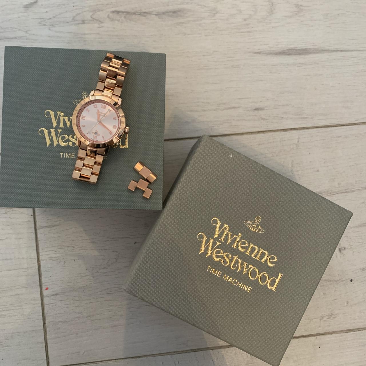 Vivienne westwood bloomsbury watch clearance rose gold