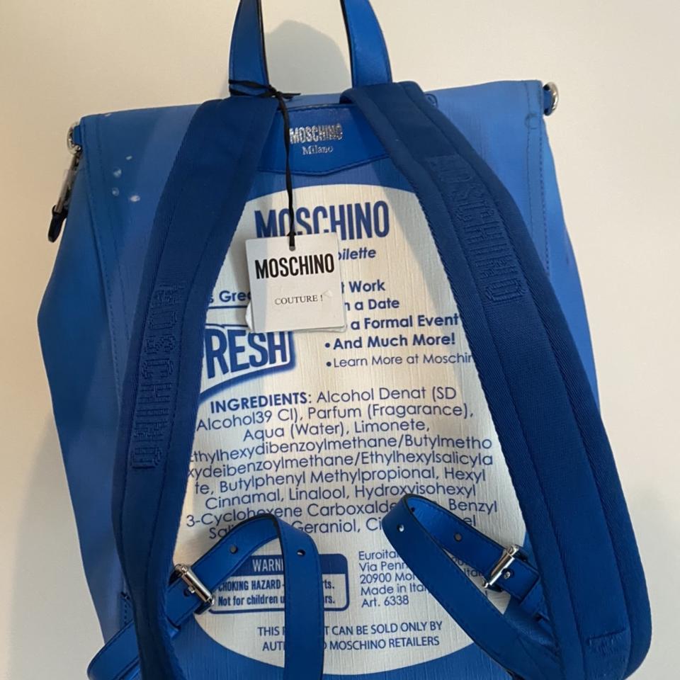 Moschino fresh backpack sale