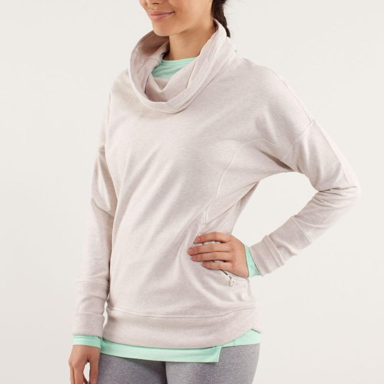 lululemon funnel neck sweatshirt