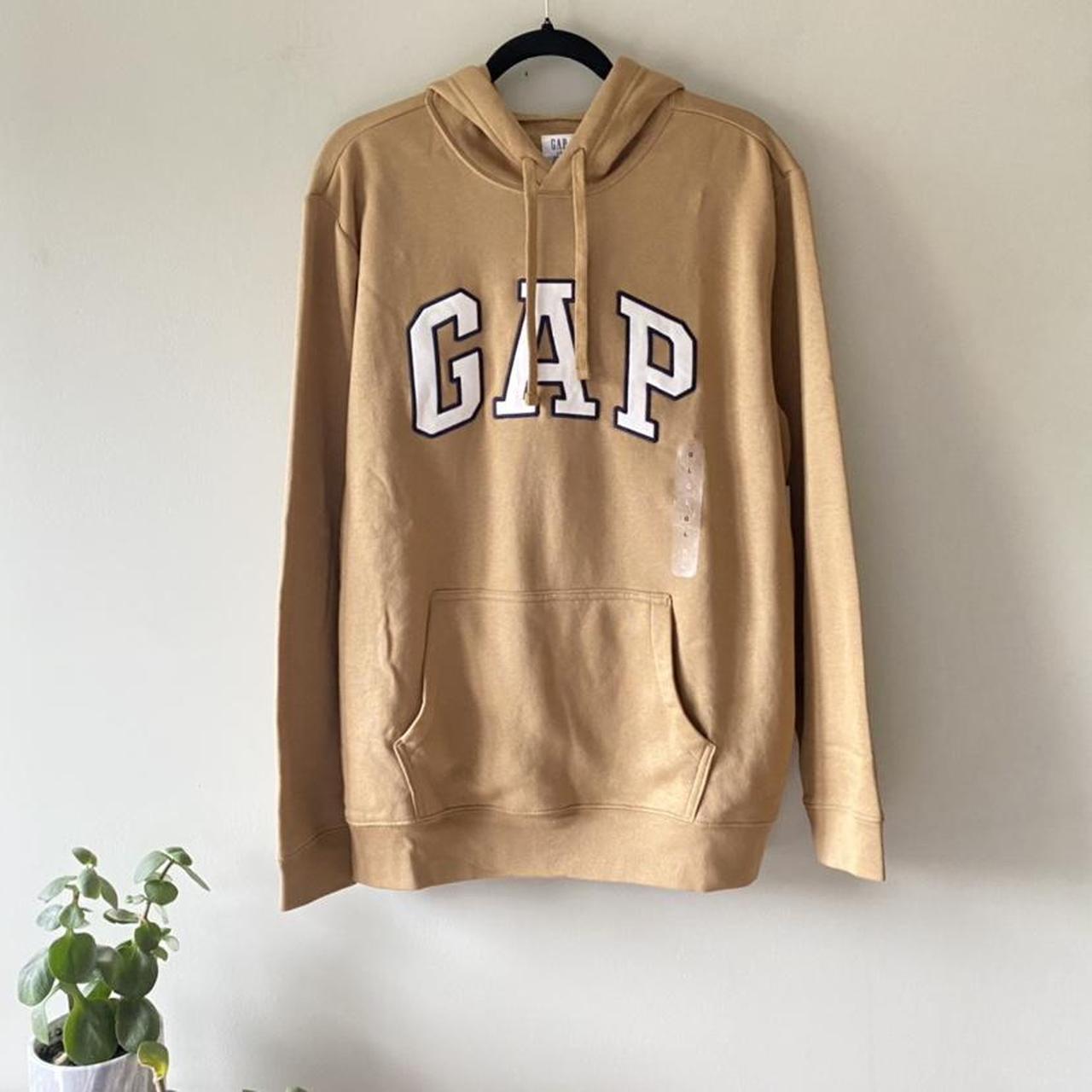 depop brown gap hoodie