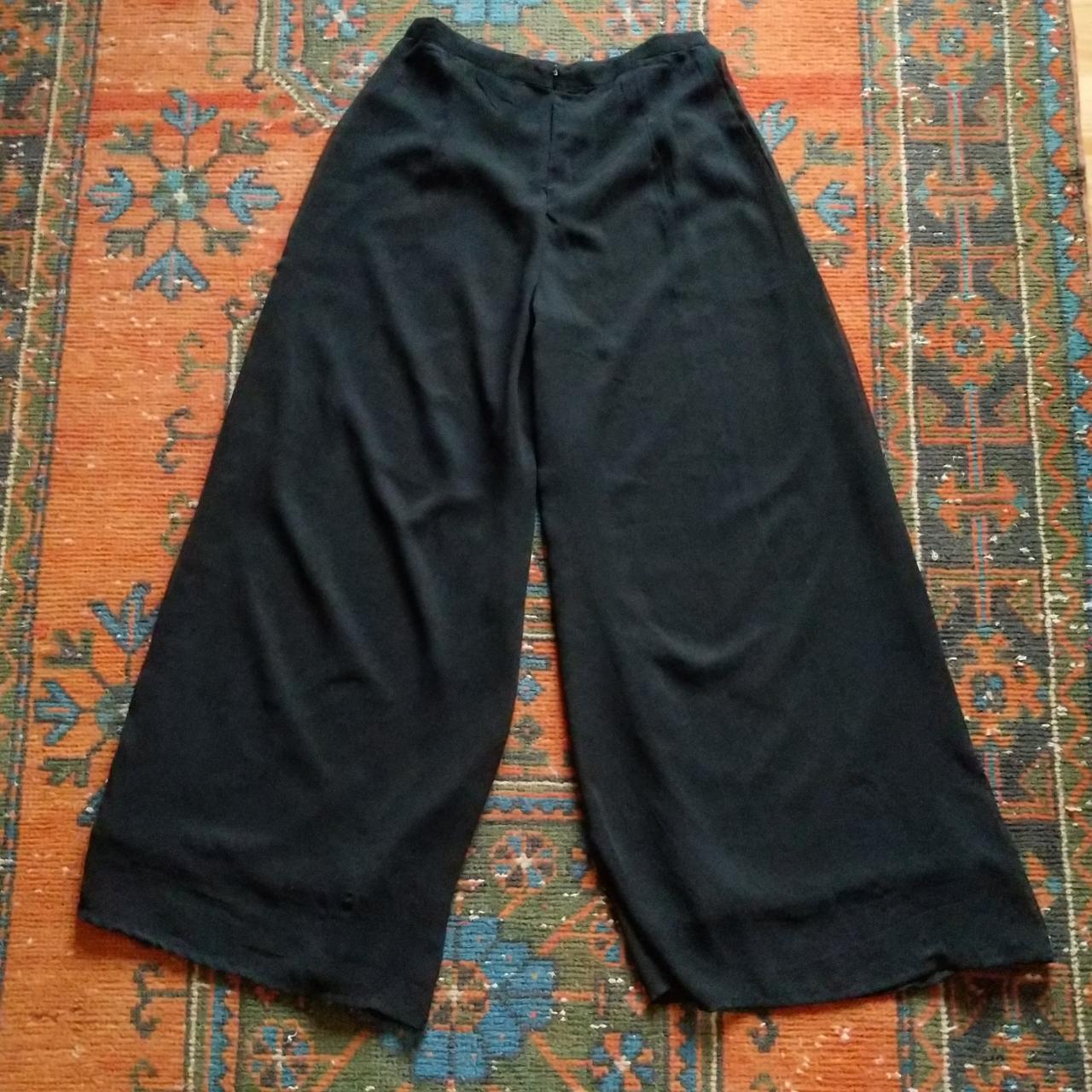 Great pair of gauzy, wide leg dress pants. These... - Depop