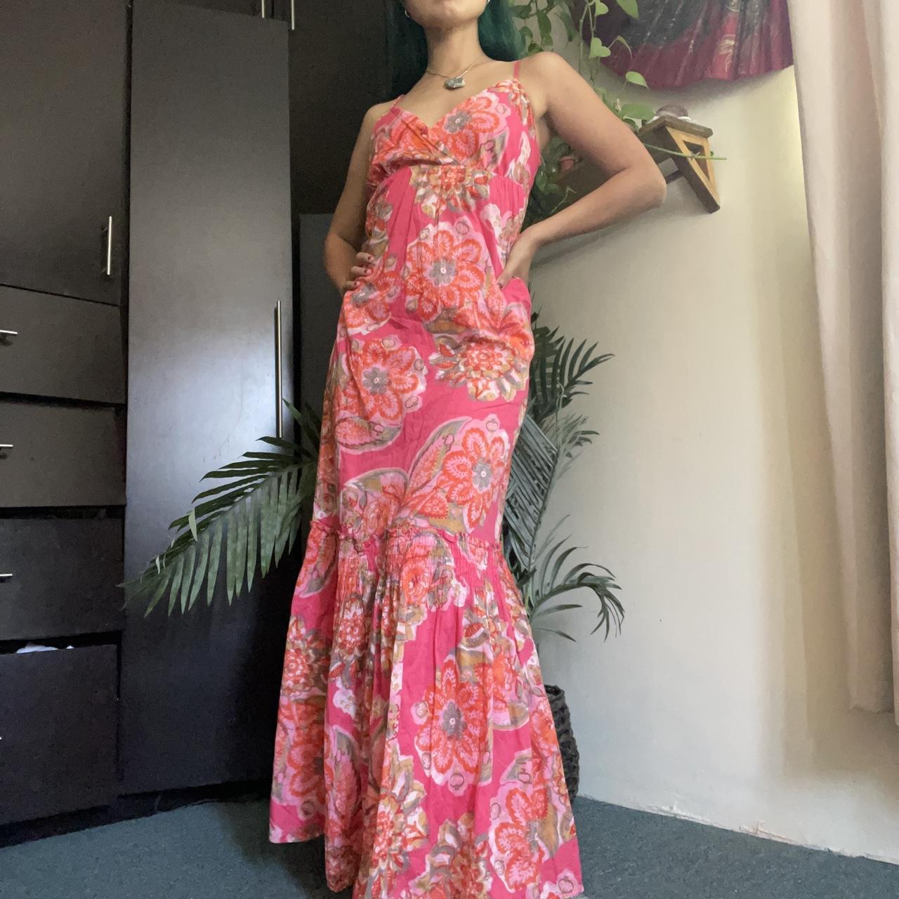 New York & Company Women's Pink Dress Depop