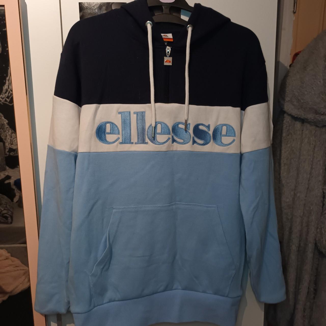 Light blue 2024 ellesse hoodie