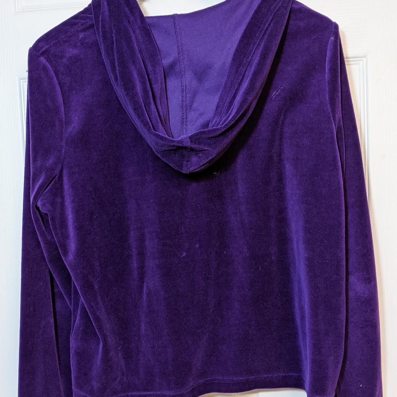 Vintage Sag Harbor Zip Up. Purple & velvet makes the... Depop