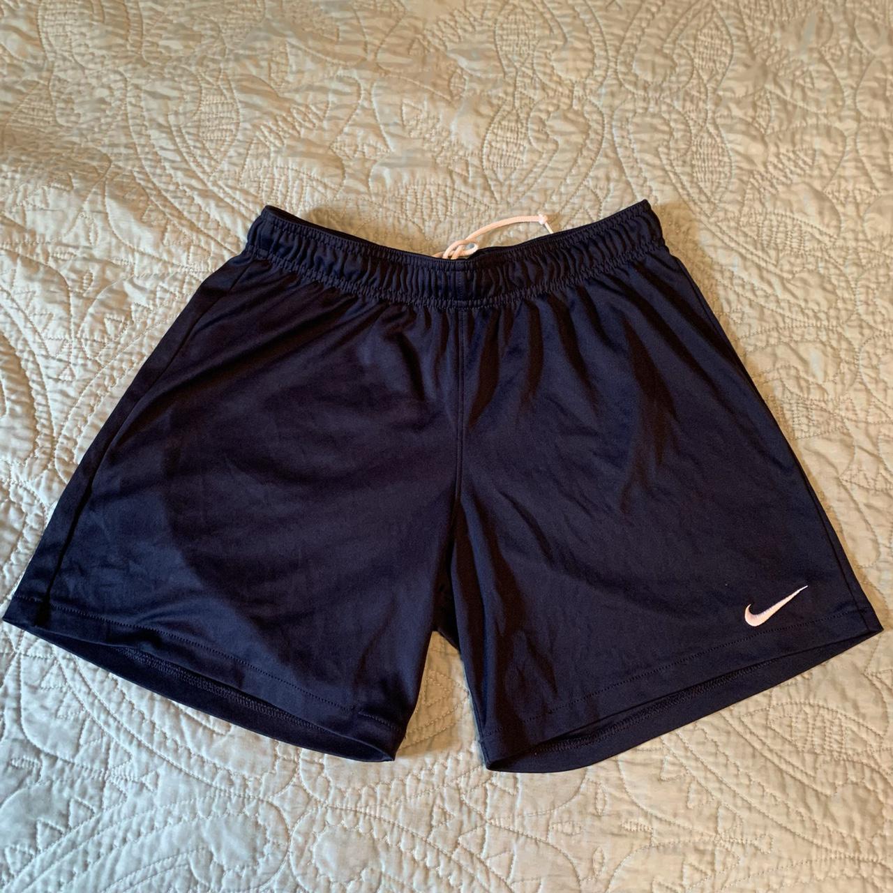 nike dri fit shorts navy blue