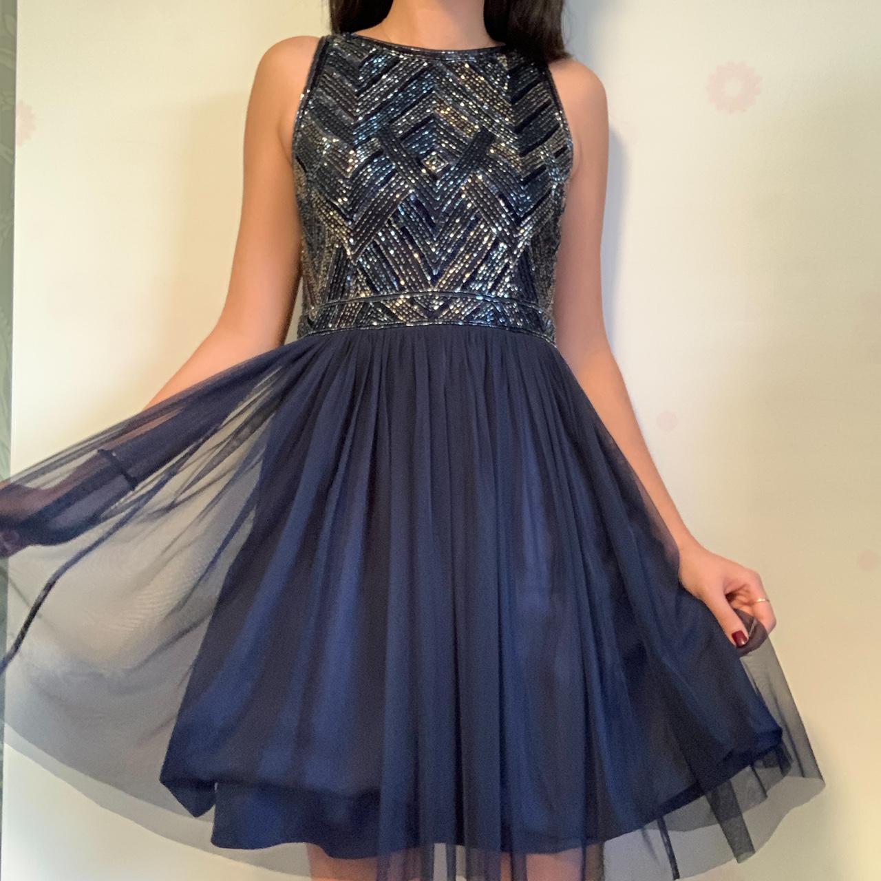 Beautiful prom dress Sapphire blue prom or party Depop