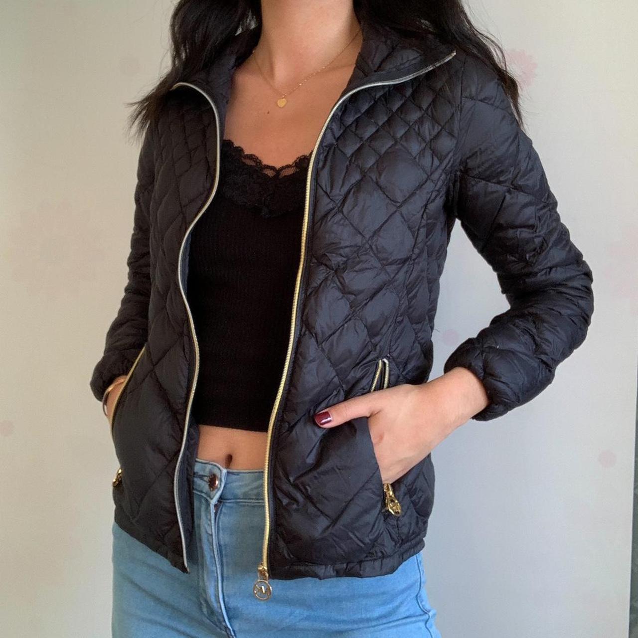 Michael kors jacket packable on sale down