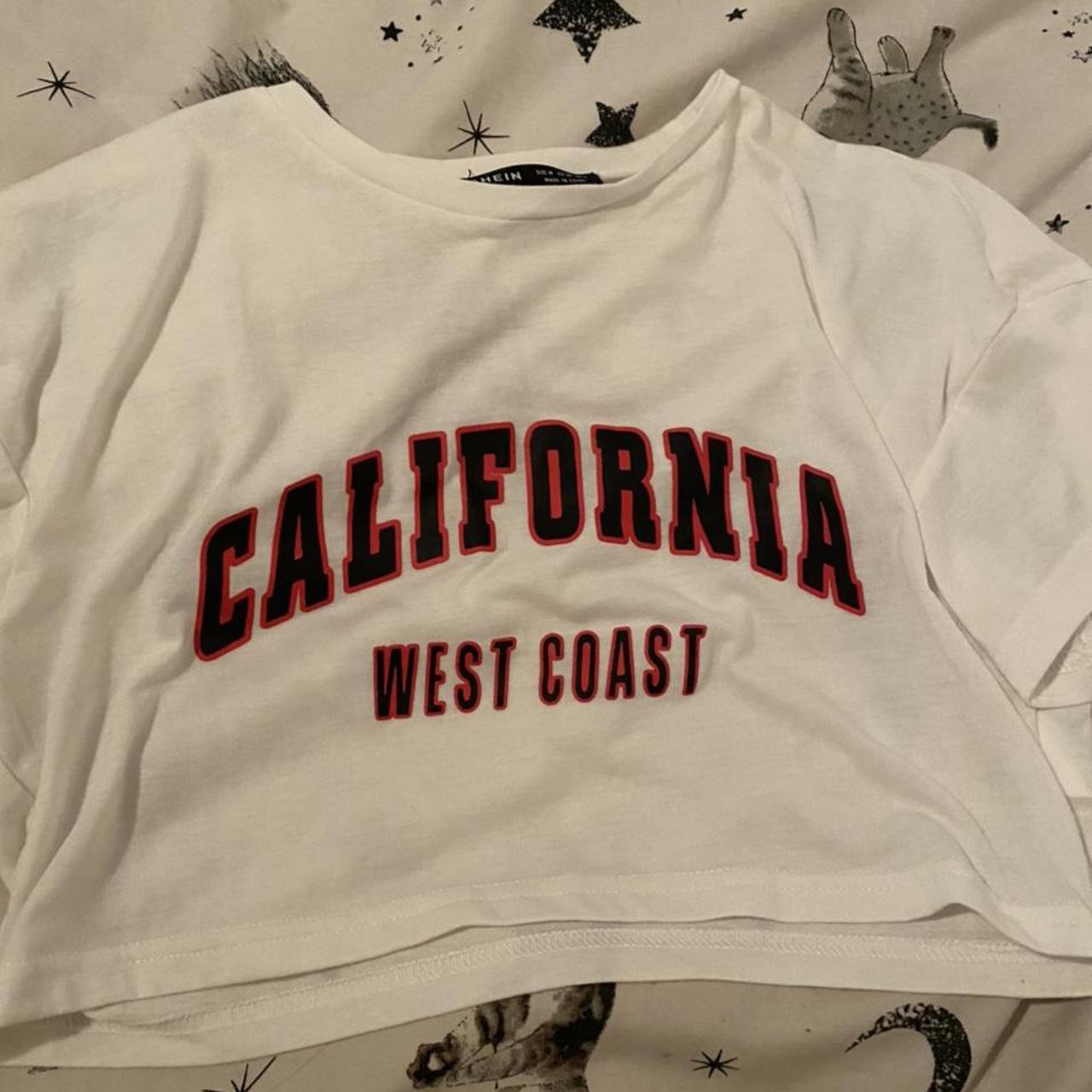 California crop top Perfect condition,... - Depop