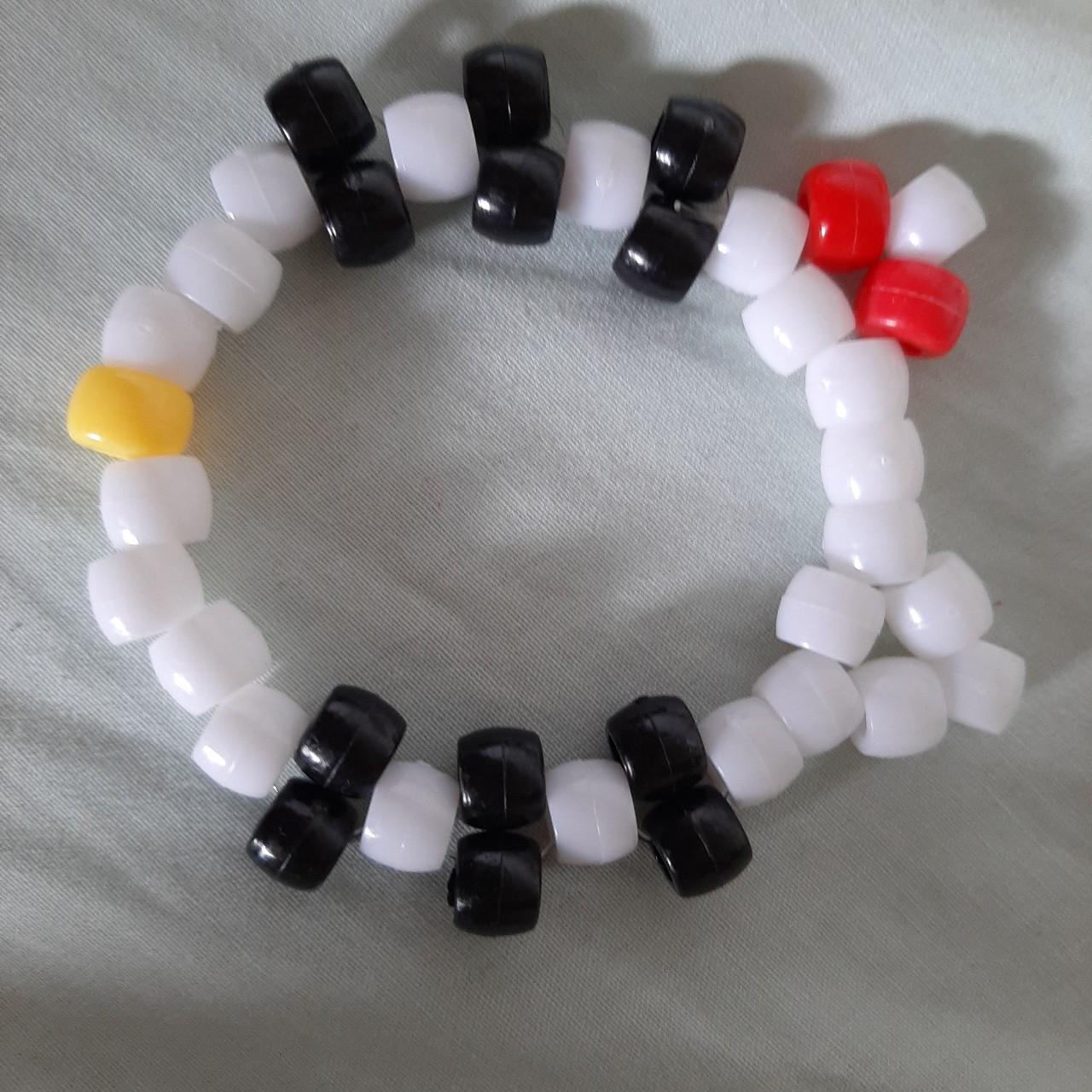 Women's White and Red Jewellery | Depop