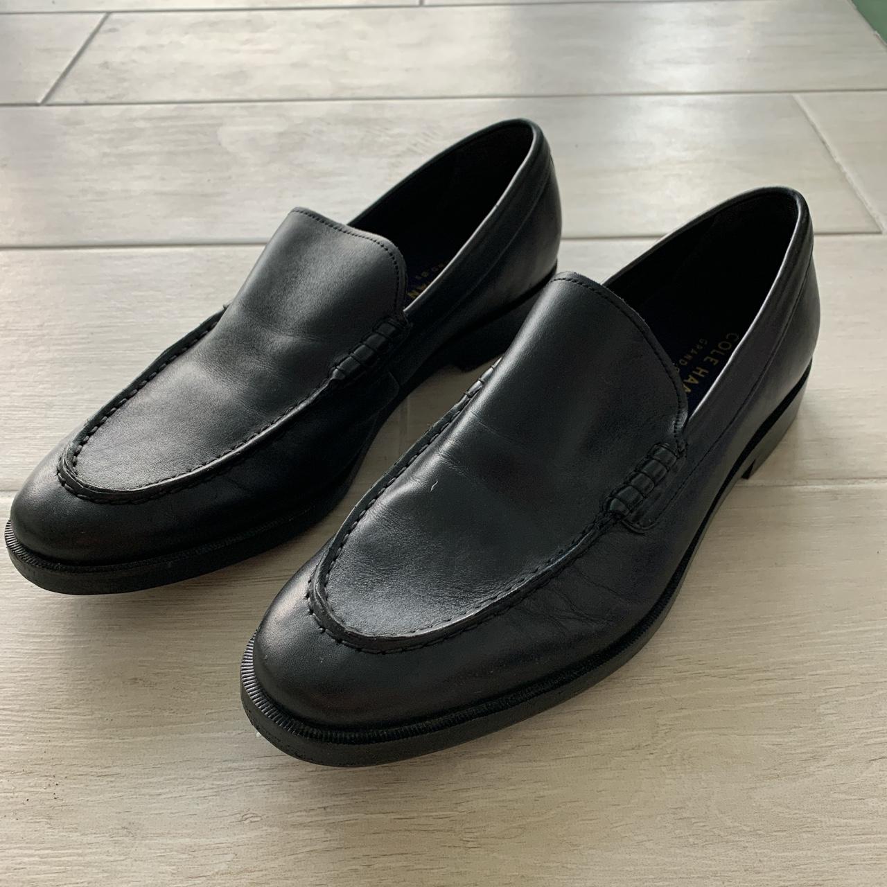 cole haan leopard loafers