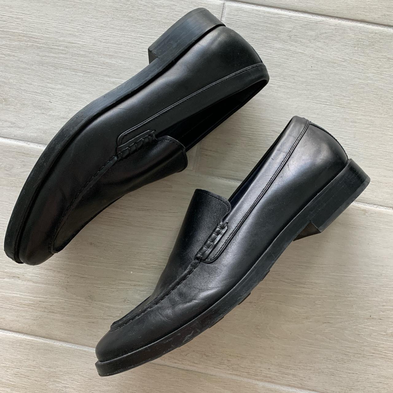 cole haan leopard loafers