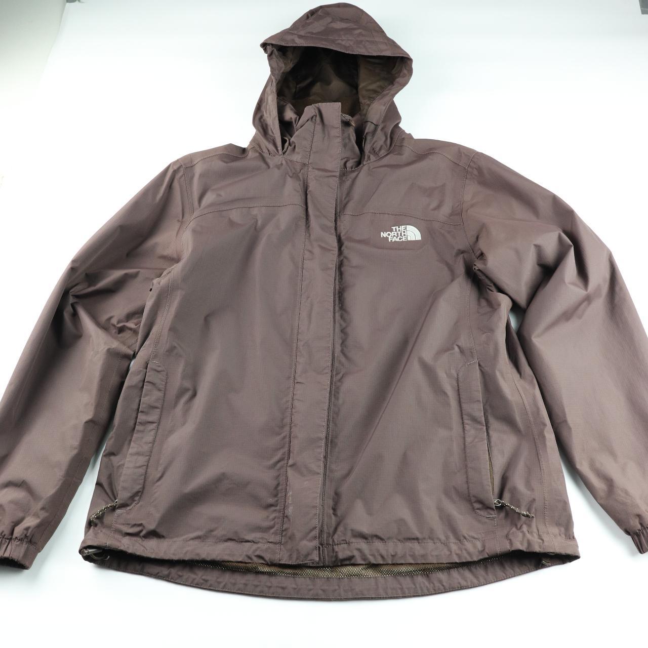 The North Face Brown Waterproof Jacket... - Depop