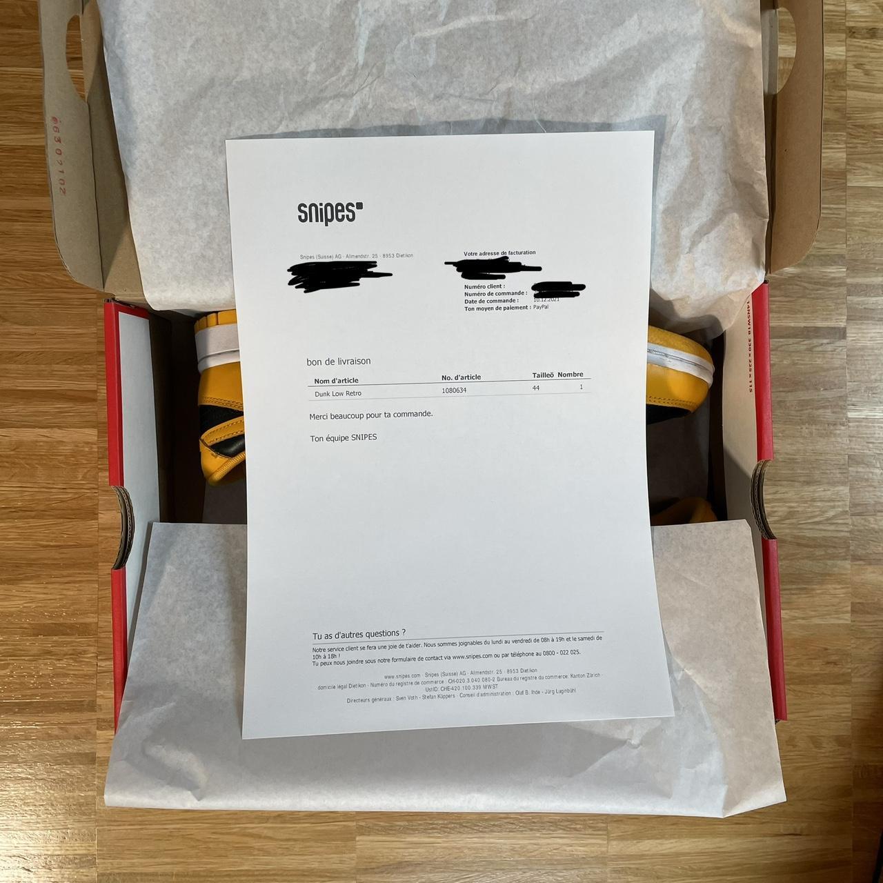 Nike dunk low retro goldenrod Copped on snipes.ch