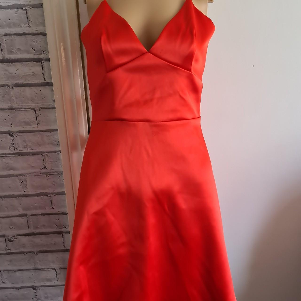 Oasis Women's Red Dress | Depop