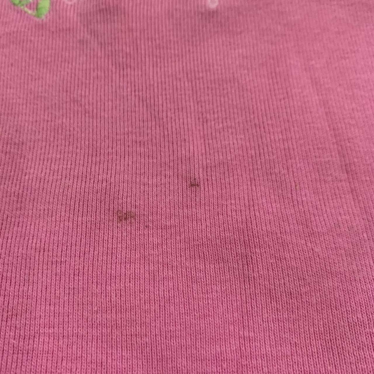 Gymboree Women's White and Pink Crop-top (4)