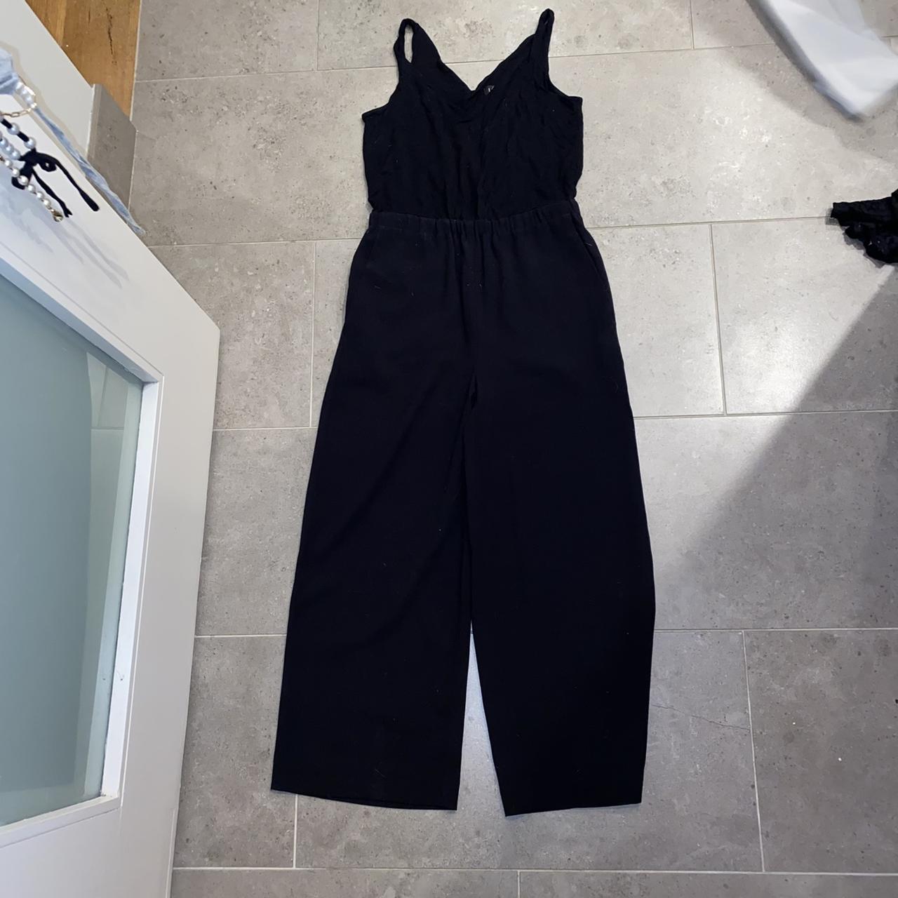 Loft jumpsuit The material on the top is cotton and... - Depop