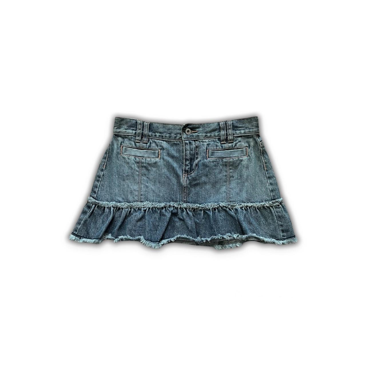 Vintage old navy denim skirt ꒰ა ໒꒱ PAYPAL CHECKOUT... - Depop