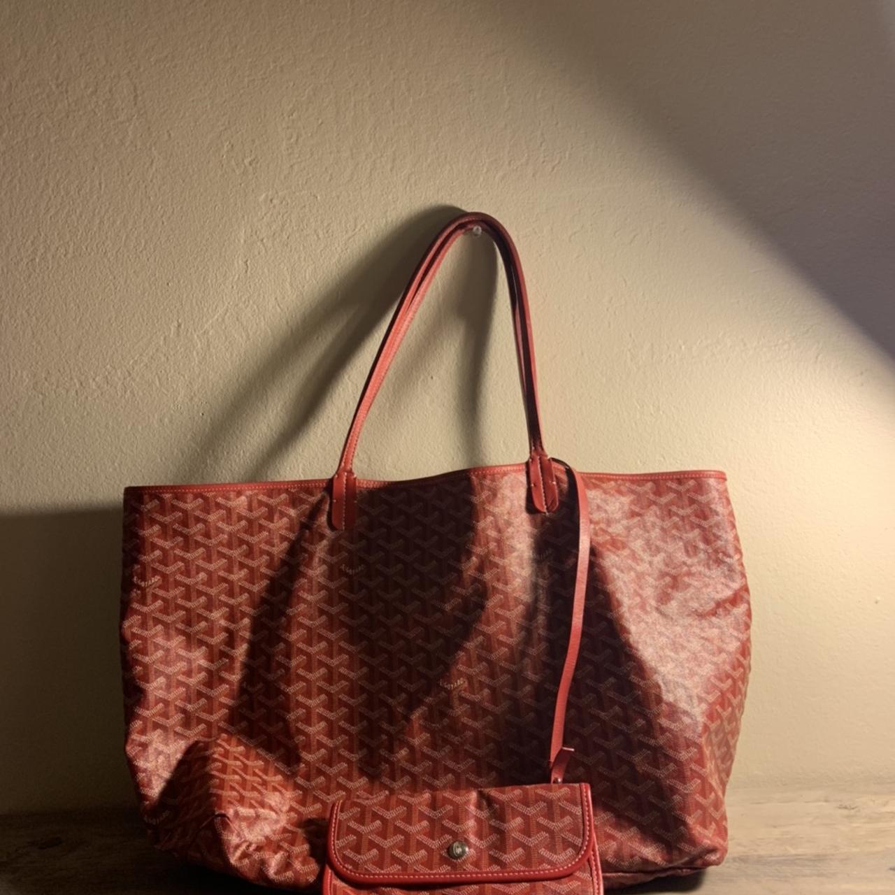Goyard Tote Red Bags & Handbags for Women