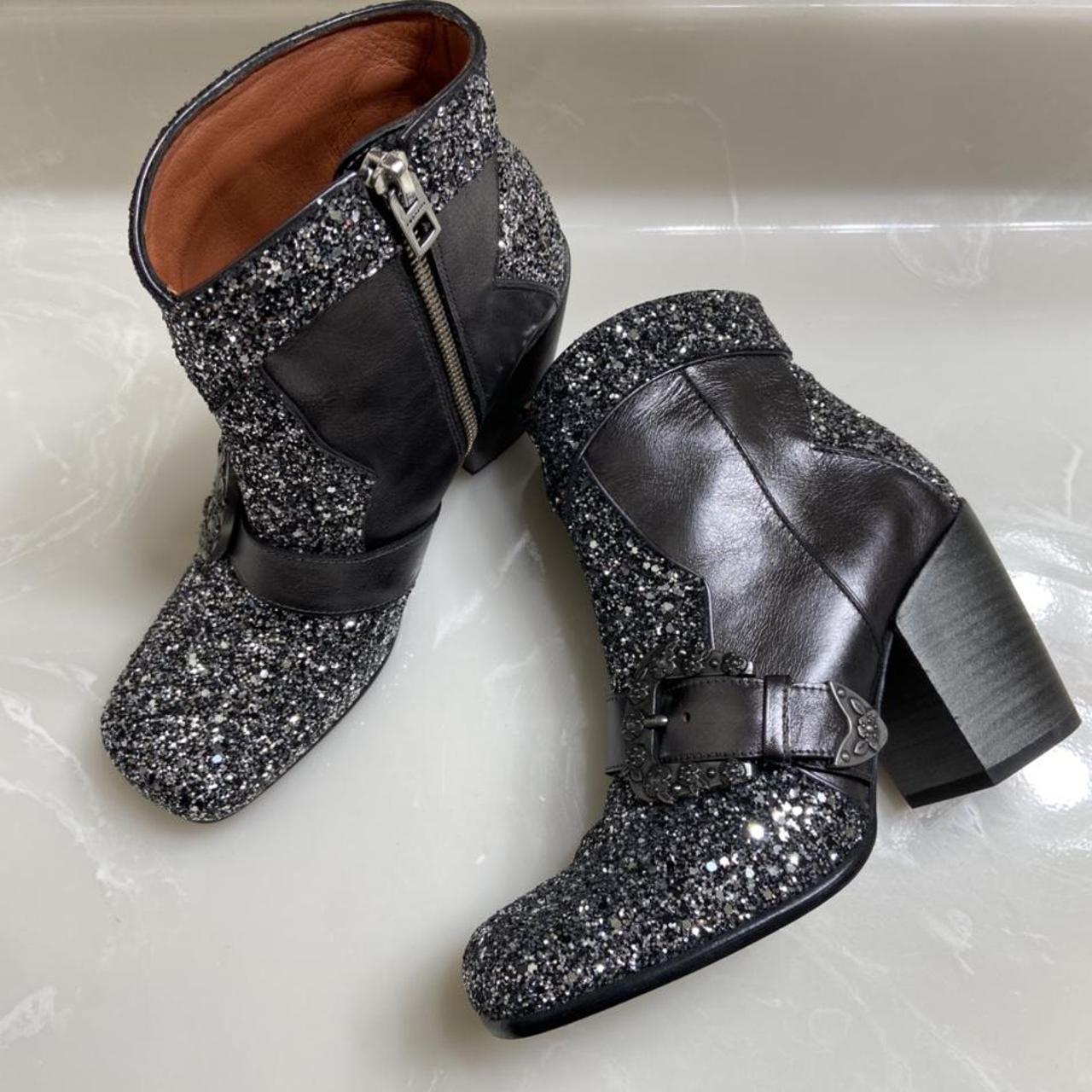 coach glitter boots