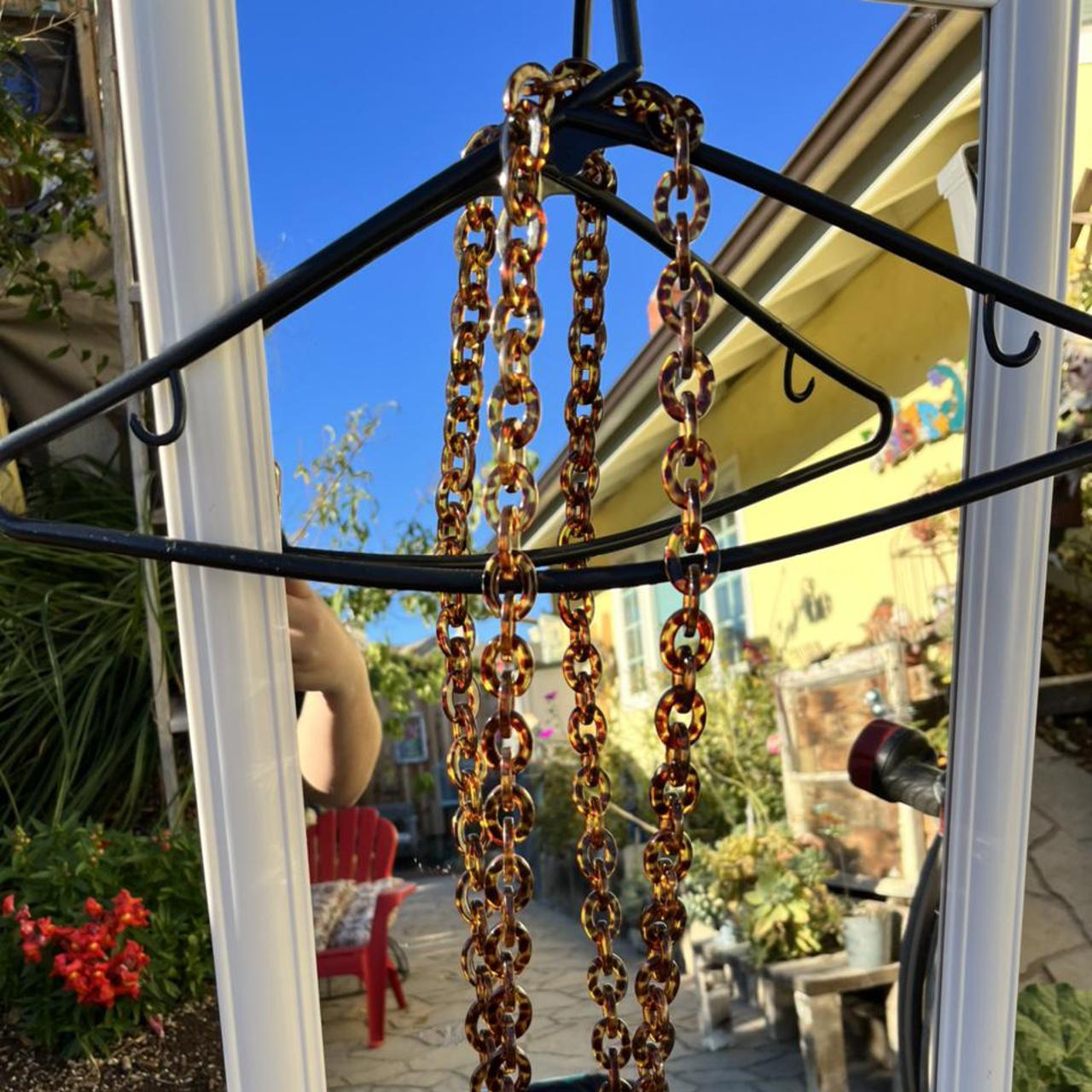 Target Women's Brown and Silver Belt Depop