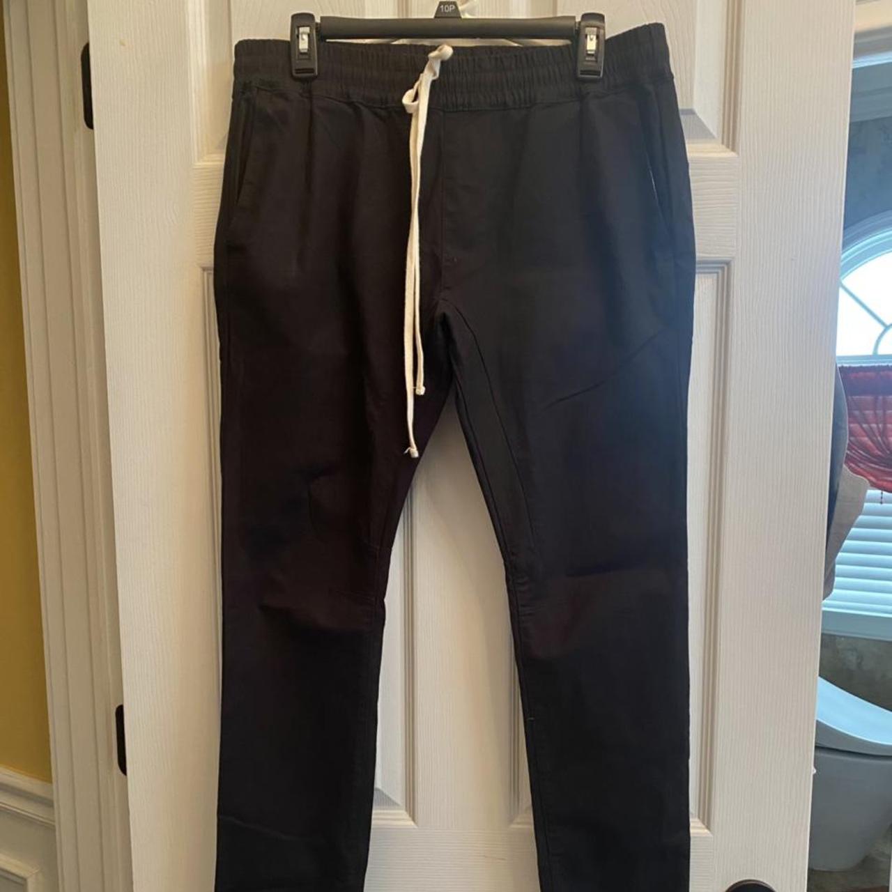 Pacsun orders black zipper pants