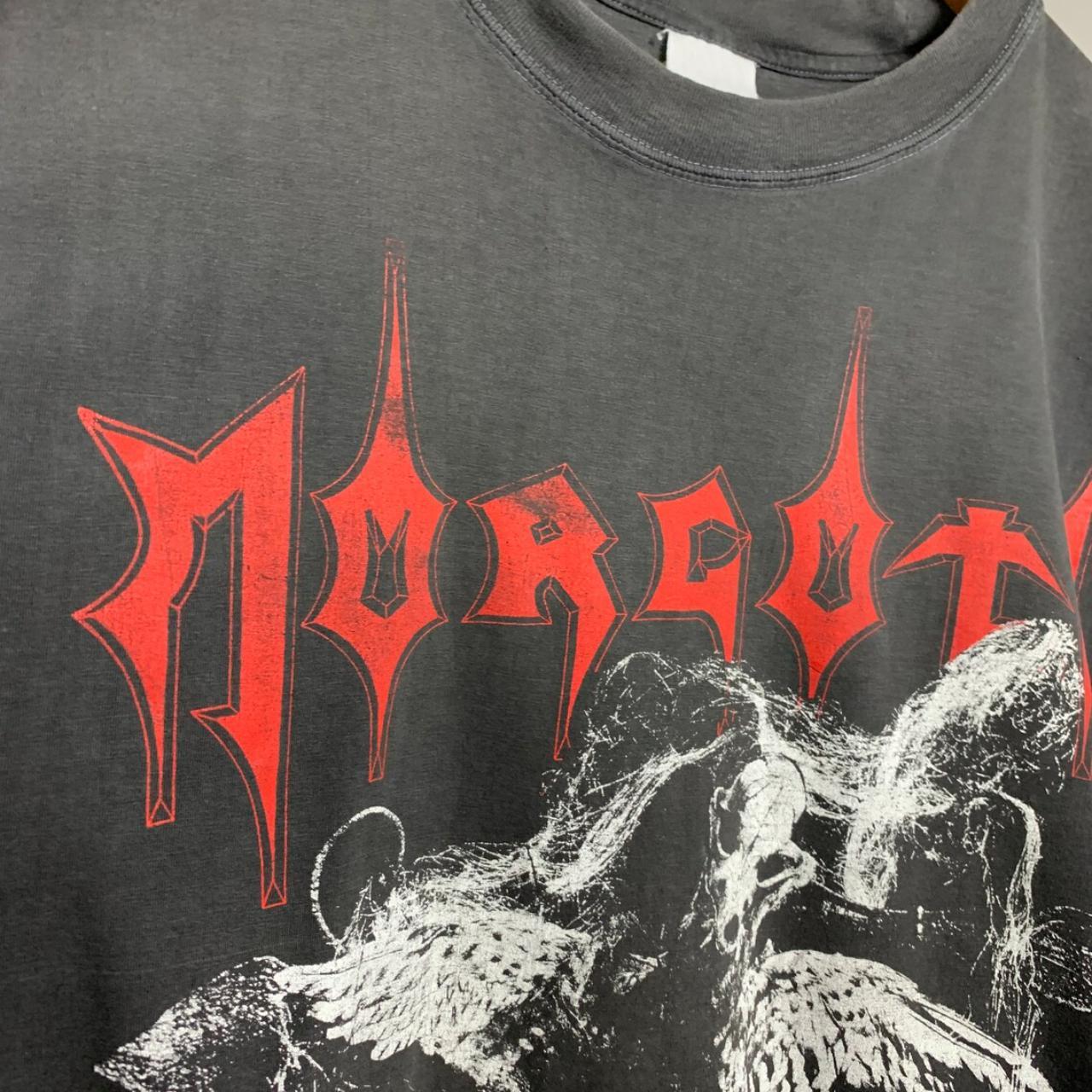 MORGOTH 1991 CURSED Vintage Death Metal Shirt Good... - Depop