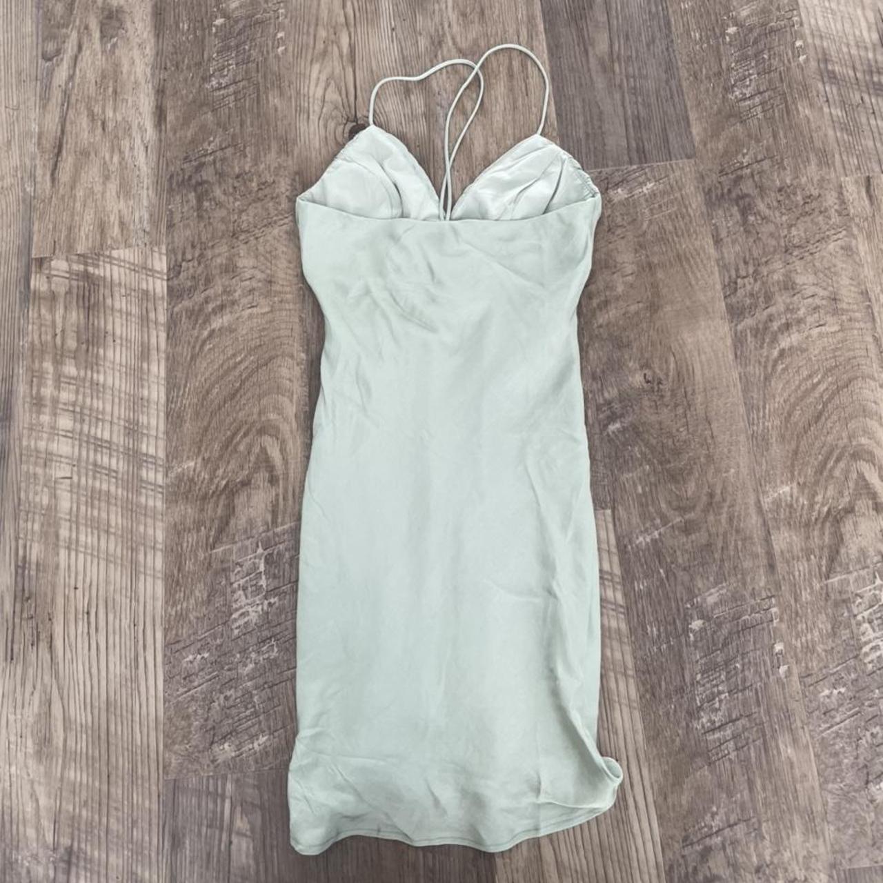 Sage green princess Polly dress Never worn perfect... - Depop