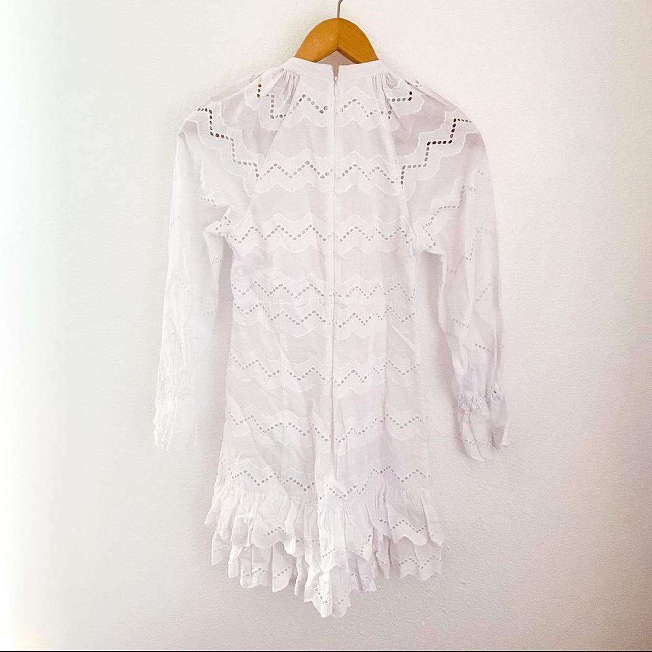 alice McCALL Women's White Dress | Depop