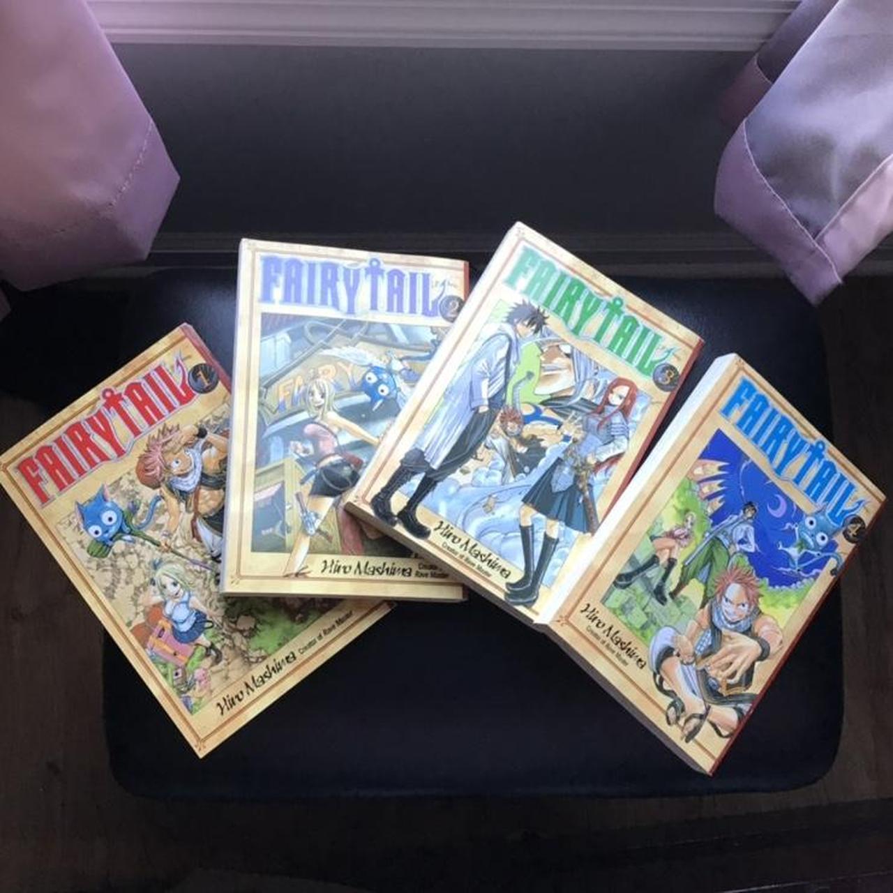 Fairy Tail Manga, Volumes 1-4, -Perfect Condition