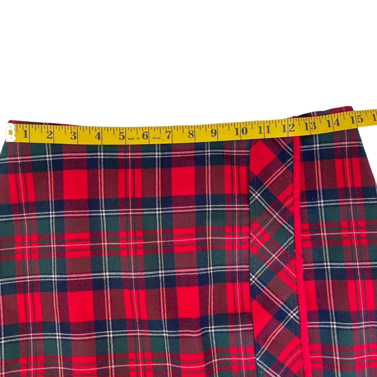 Merry plaid fringe outlet skirt vineyard vines