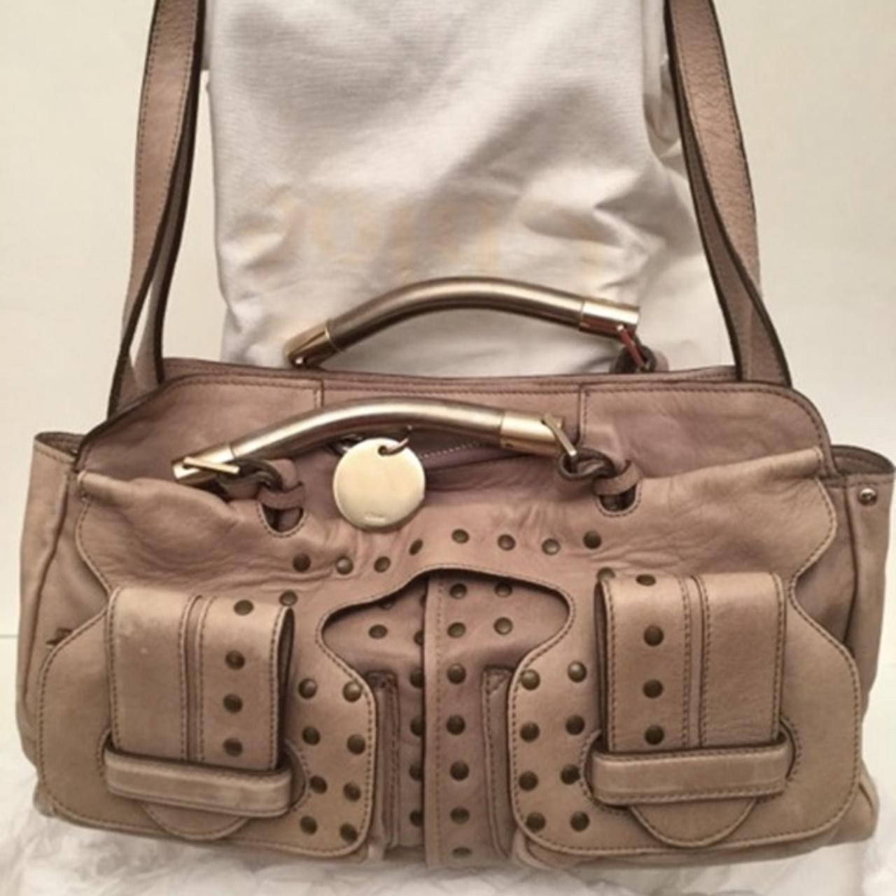 CHLOE Lamb Leather shoulder bag Shows some rubbing... - Depop