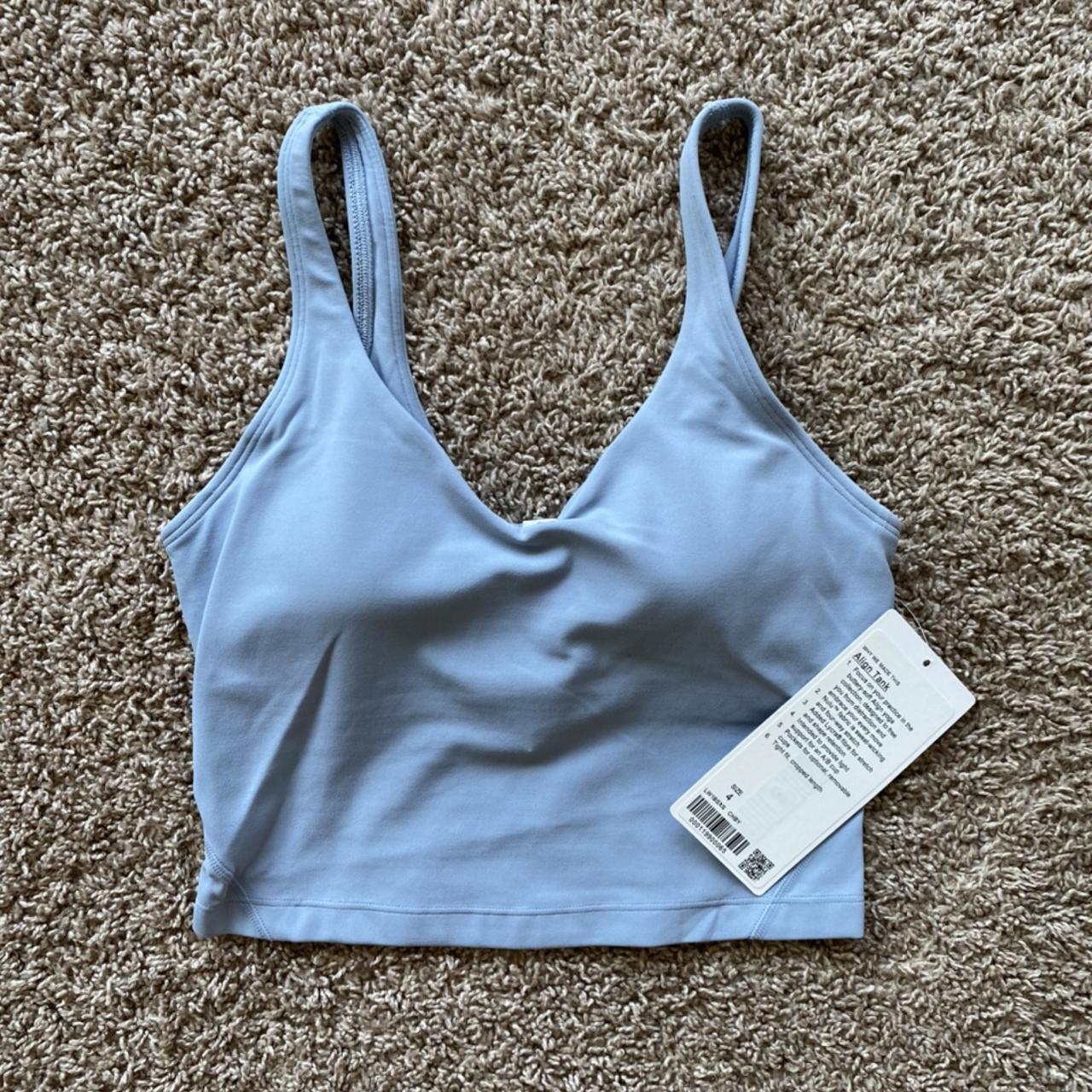 NWT Lululemon Align Tank in baby blue size 6 (size 4